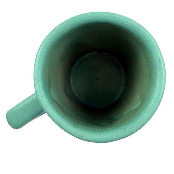 Van Briggle Ming Blue ANA American Numismatic Association Mug Colorado Pottery - Picture 6 of 9